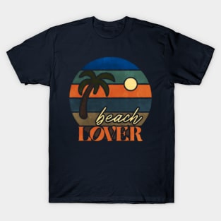 beach LOVER retro T-Shirt